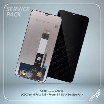 تصویر LCD POCO M3-REDMI 9T BLACK SERVICE PACK XIAO