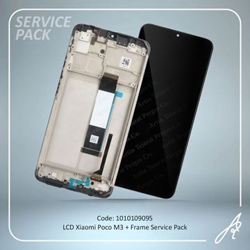 تصویر LCD POCO M3+FRAME SERVICE PACK XIAO