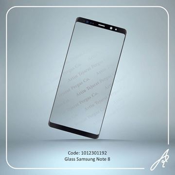 تصویر GLASS NOTE 8 BLACK SAM