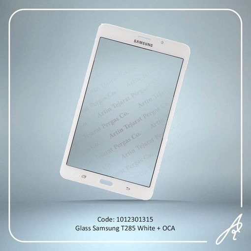 تصویر  GLASS T285+OCA WHITE SAM