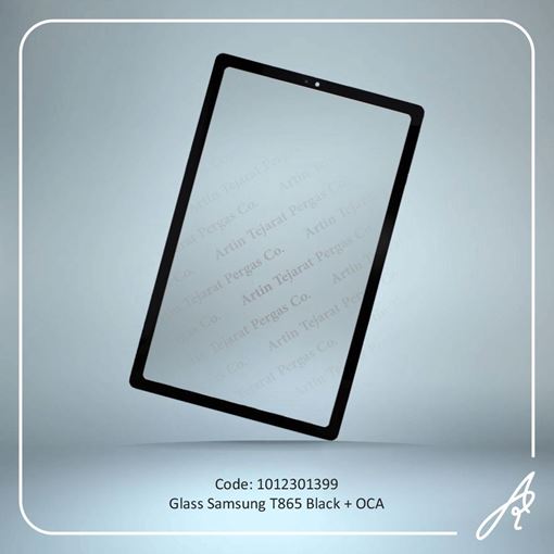 تصویر  GLASS T865+OCA BLACK SAM