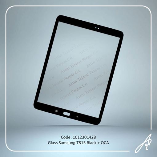 تصویر  GLASS T815+OCA BLACK SAM