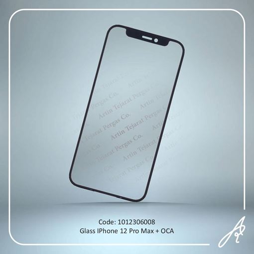 تصویر  GLASS 12PRO MAX+OCA IPHONE