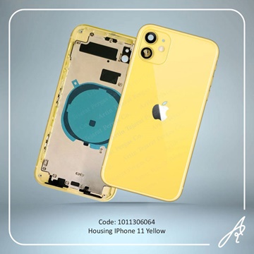 تصویر HOUSING 11 YELLOW IPHONE