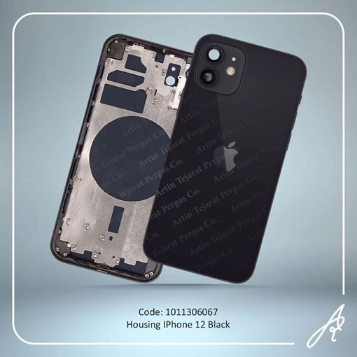 تصویر  HOUSING 12 BLACK IPHONE