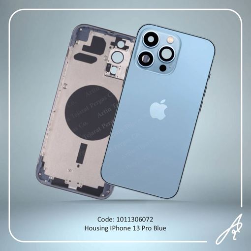 تصویر  HOUSING 13 PRO BLUE IPHONE