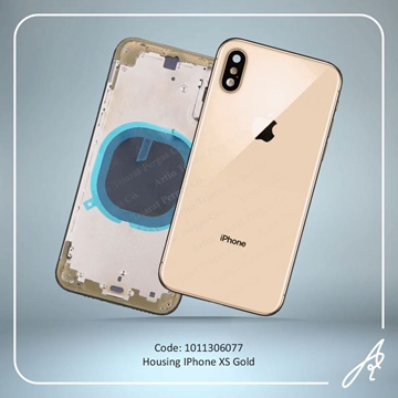 تصویر HOUSING XS GOLD IPHONE