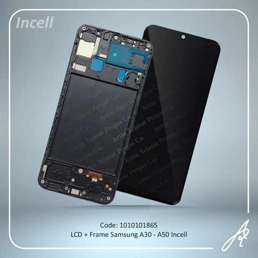 تصویر  LCD A30-A50+FRAME INCELL SAM