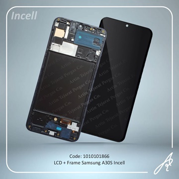 تصویر LCD A30S+FRAME INCELL HD SAM