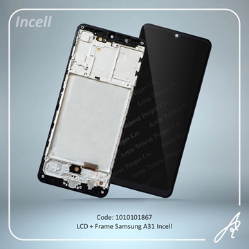 تصویر LCD A31+FRAME INCELL HD SAM