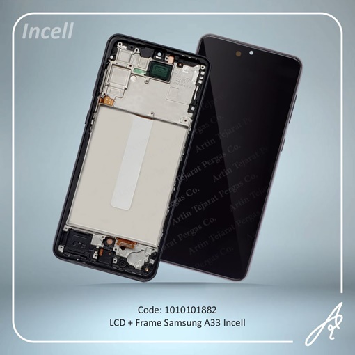 تصویر  LCD A33+FRAME INCELL SAM