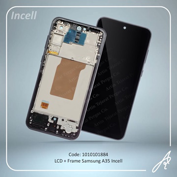 تصویر LCD A35+FRAME INCELL SAM