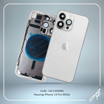تصویر HOUSING 14 PRO WHITE IPHONE