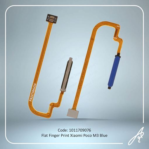 تصویر  FLAT FINGER POCO M3 BLUE XIAO