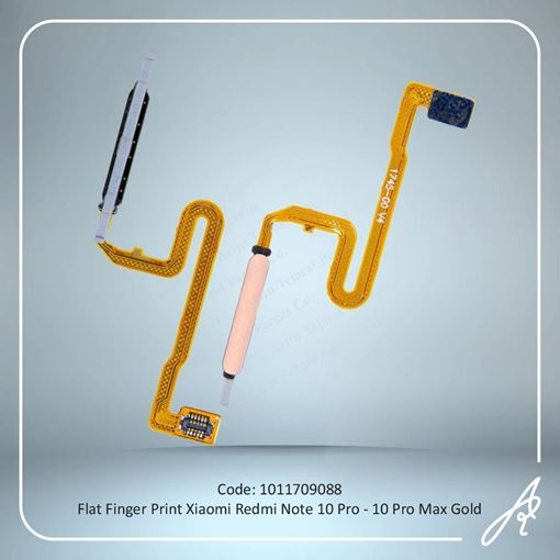 تصویر  FLAT FINGER REDMI NOTE 10 PRO-10 PRO MAX GOLD XIAO