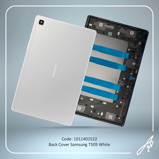 تصویر  BACK COVER T505 WHITE SAM