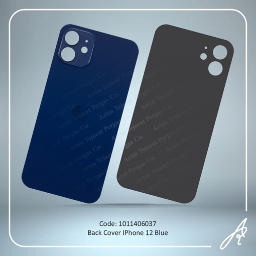 تصویر  BACK COVER 12 BLUE  IPHONE
