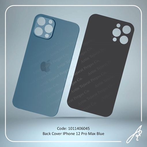 تصویر  BACK COVER 12 PRO MAX BLUE  IPHONE