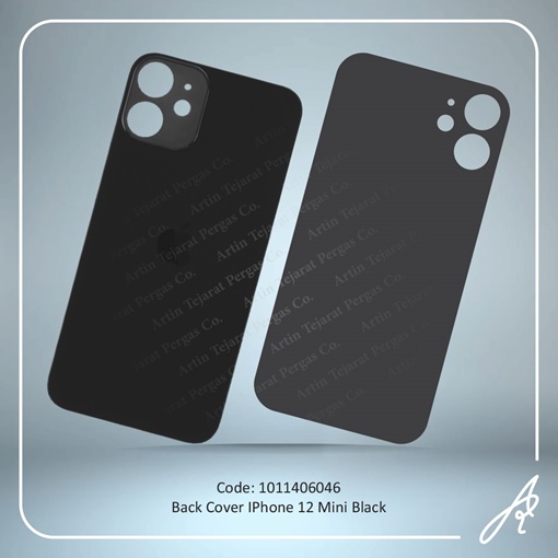 تصویر  BACK COVER 12 MINI BLACK  IPHONE