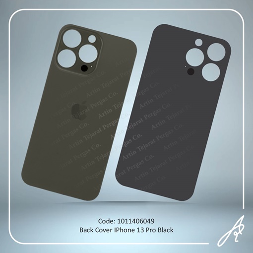 تصویر  BACK COVER 13 PRO BLACK IPHONE