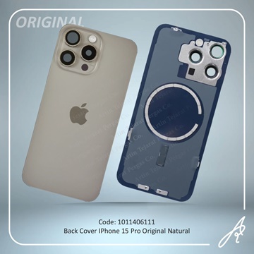 تصویر BACK COVER 15 PRO ORG NATURAL IPHONE