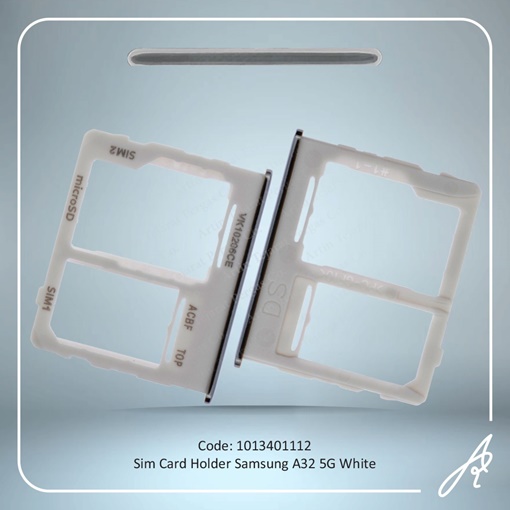 تصویر  SIM HOLDER A32 5G WHITE SAM