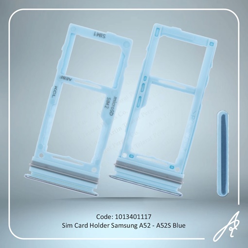 تصویر  SIM HOLDER A52-A52S BLUE SAM
