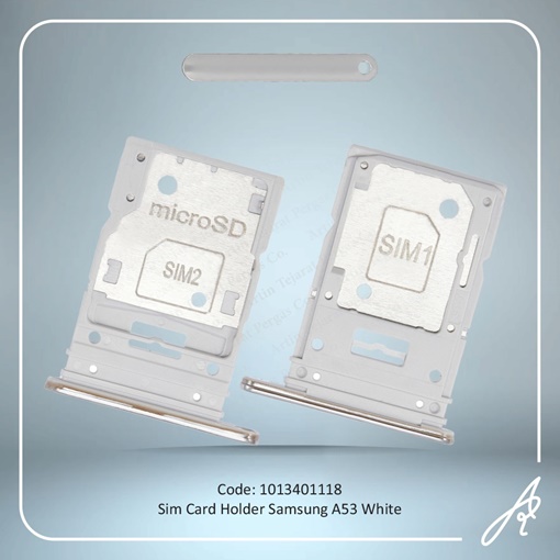 تصویر  SIM HOLDER A53 WHITE SAM