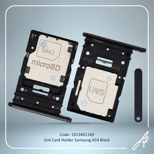 تصویر  SIM HOLDER A54 BLACK SAM
