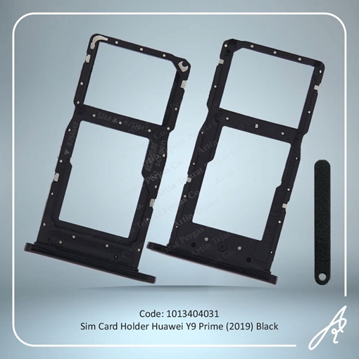 تصویر  SIM HOLDER Y9 PRIME 2019 BLACK HUW