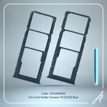 تصویر SIM HOLDER Y9 2019 BLUE HUW