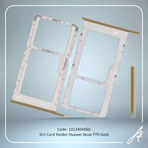 تصویر  SIM HOLDER NOVA Y70 GOLD HUW