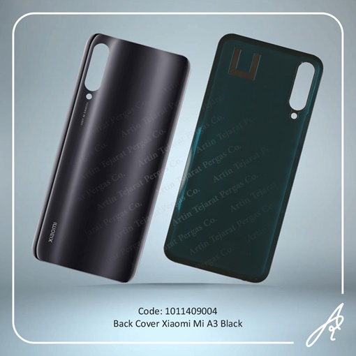تصویر  BACK COVER MI A3 BLACK XIAO