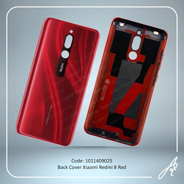 تصویر BACK COVER REDMI 8 RED XIAO