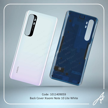 تصویر BACK COVER NOTE 10 LITE WHITE XIAO