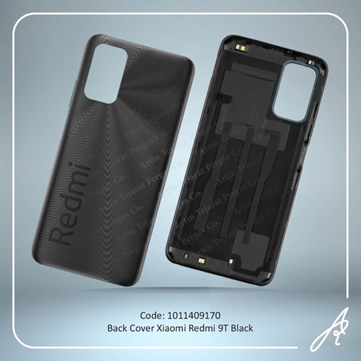 تصویر  BACK COVER REDMI 9T BLACK XIAO