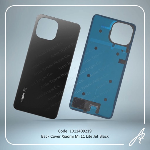 تصویر  BACK COVER MI 11 LITE JET BLACK XIAO