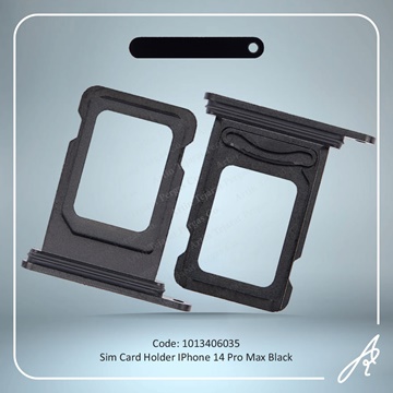 تصویر SIM HOLDER 14 PRO MAX BLACK IPHONE