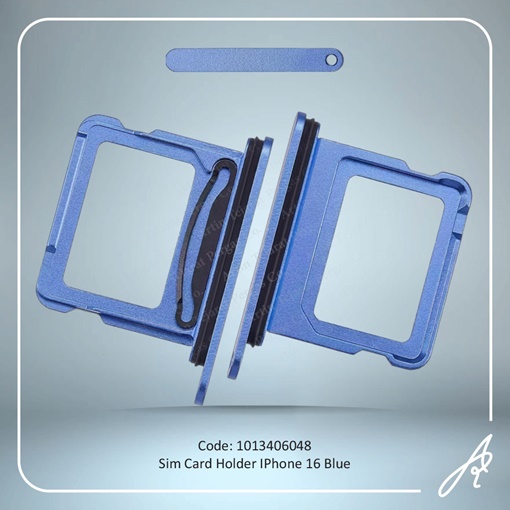 تصویر  SIM HOLDER 16 BLUE IPHONE
