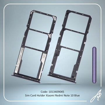 تصویر SIM HOLDER REDMI NOTE 10 BLUE XIAO