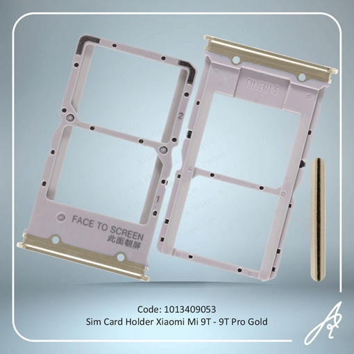 تصویر  SIM HOLDER MI 9T-9T PRO GOLD XIAO