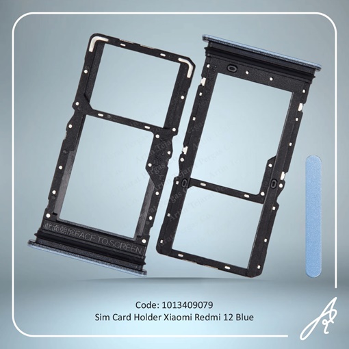 تصویر  SIM HOLDER REDMI 12 BLUE XIAO