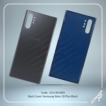 تصویر BACK COVER NOTE 10 PLUS BLACK SAM