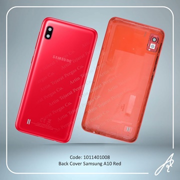 تصویر BACK COVER A10 RED SAM