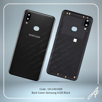 تصویر BACK COVER A10S BLACK SAM