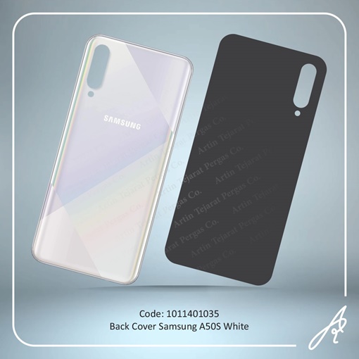 تصویر  BACK COVER A50S WHITE SAM