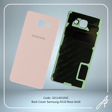 تصویر BACK COVER A510 ROSE GOLD SAM
