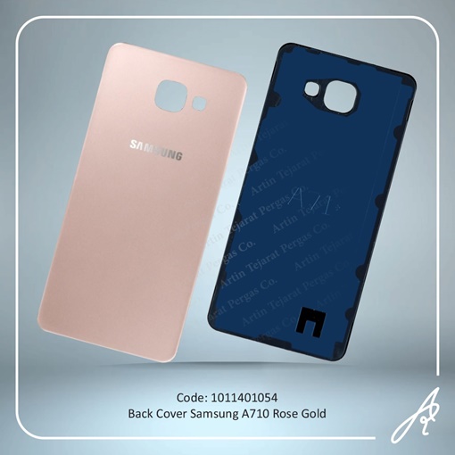 تصویر  BACK COVER A710 ROSE GOLD SAM