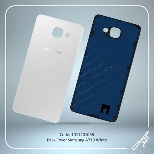 تصویر  BACK COVER A710 WHITE SAM