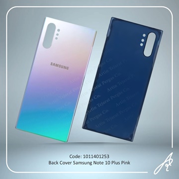 تصویر BACK COVER NOTE 10 PLUS PINK SAM